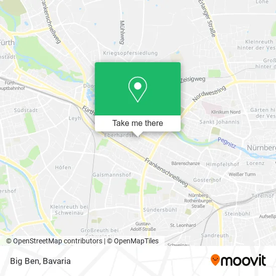 Карта Big Ben
