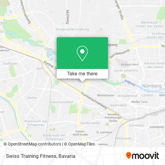 Карта Swiss Training Fitness
