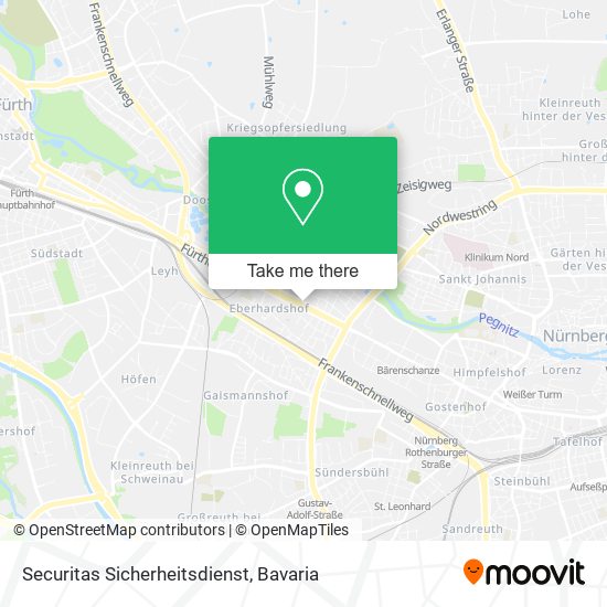 Securitas Sicherheitsdienst map