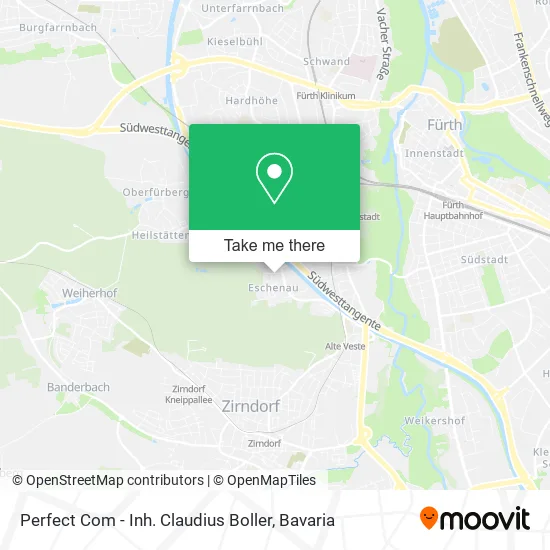Карта Perfect Com - Inh. Claudius Boller