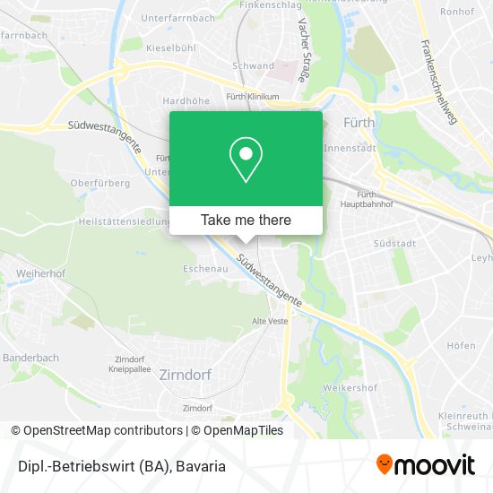 Карта Dipl.-Betriebswirt (BA)
