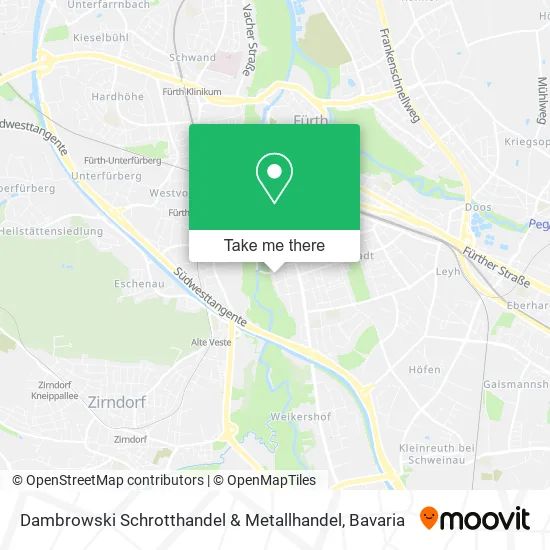 Карта Dambrowski Schrotthandel & Metallhandel