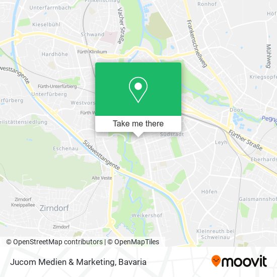 Карта Jucom Medien & Marketing