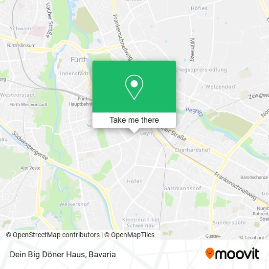 Dein Big Döner Haus map