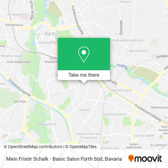 Mein Frisör Schalk - Basic Salon Fürth Süd map