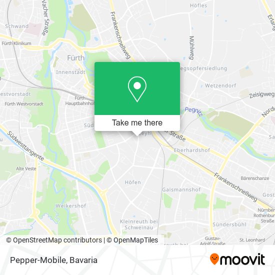 Pepper-Mobile map