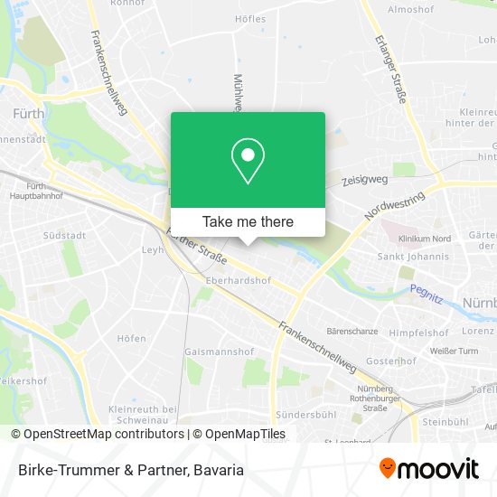 Birke-Trummer & Partner map