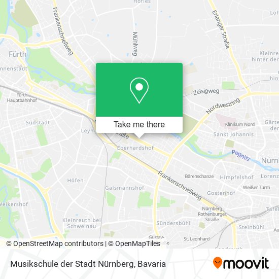 Musikschule der Stadt Nürnberg map