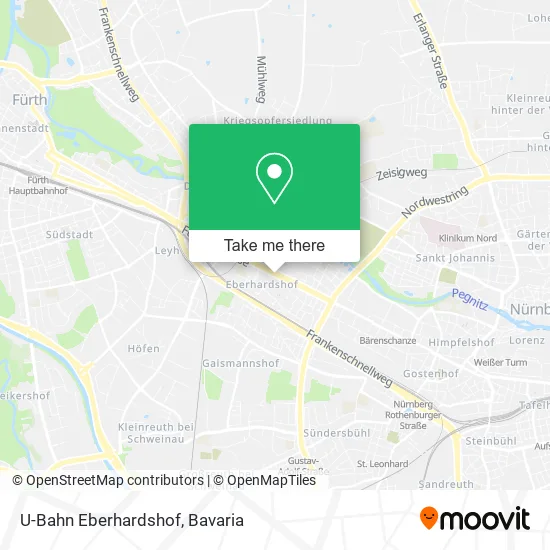 Карта U-Bahn Eberhardshof