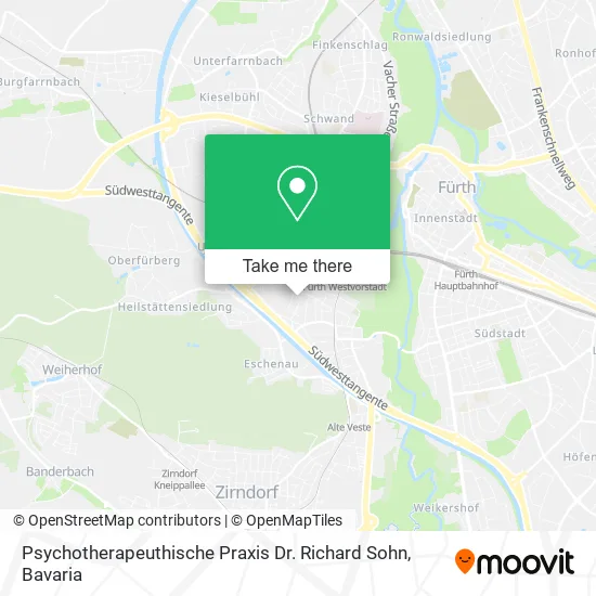 Карта Psychotherapeuthische Praxis Dr. Richard Sohn