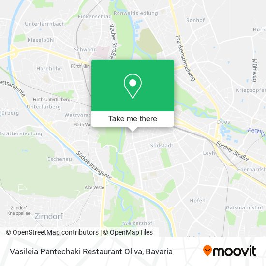 Vasileia Pantechaki Restaurant Oliva map