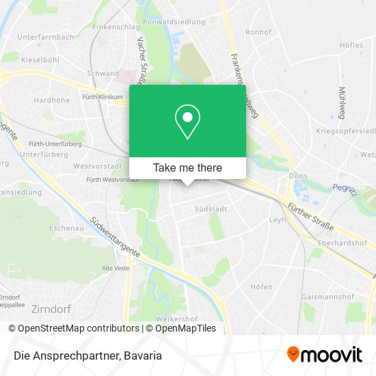 Die Ansprechpartner map