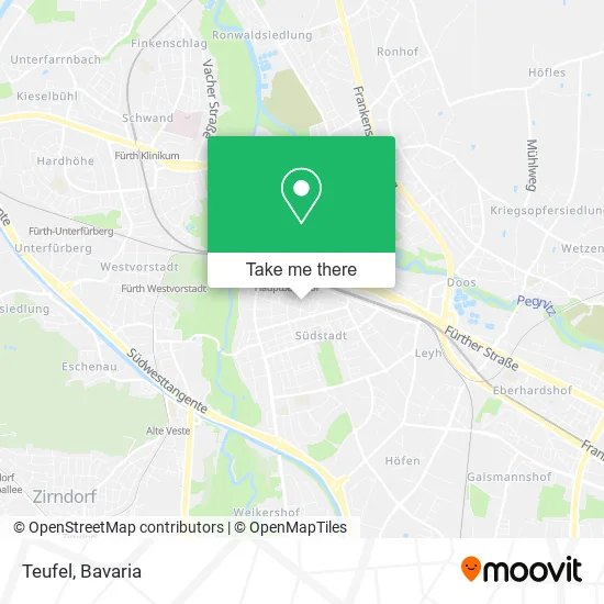 Карта Teufel