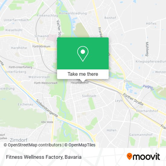 Fitness Wellness Factory map