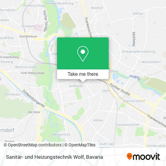 Sanitär- und Heizungstechnik Wolf map