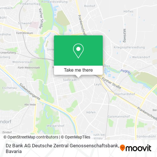 Dz Bank AG Deutsche Zentral Genossenschaftsbank map