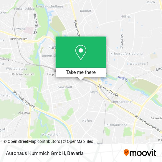 Autohaus Kummich GmbH map