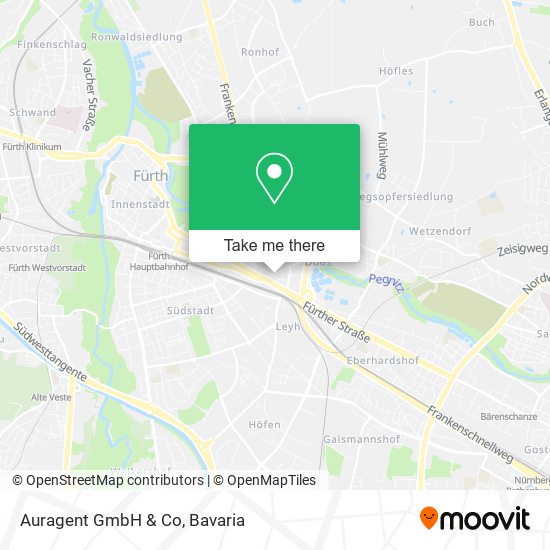 Auragent GmbH & Co map