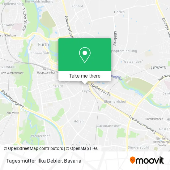 Tagesmutter Ilka Debler map