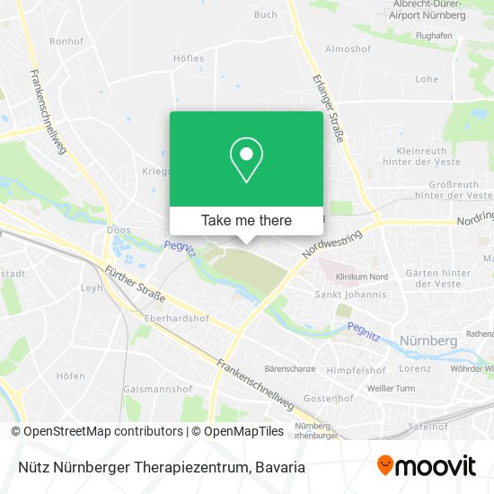 Nütz Nürnberger Therapiezentrum map