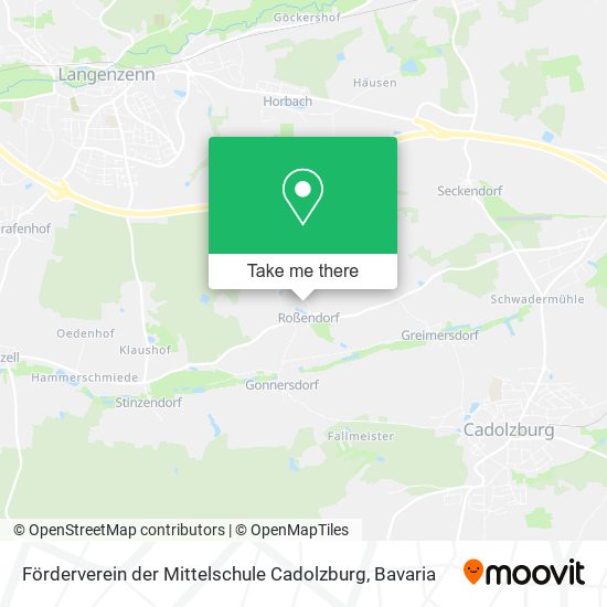 Förderverein der Mittelschule Cadolzburg map
