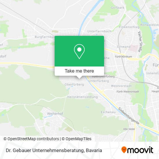 Dr. Gebauer Unternehmensberatung map