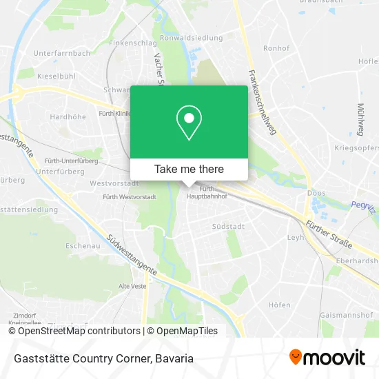 Карта Gaststätte Country Corner