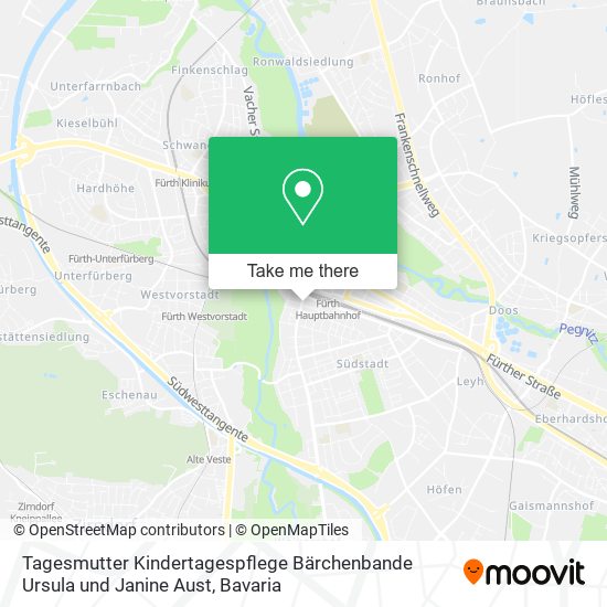 Tagesmutter Kindertagespflege Bärchenbande Ursula und Janine Aust map