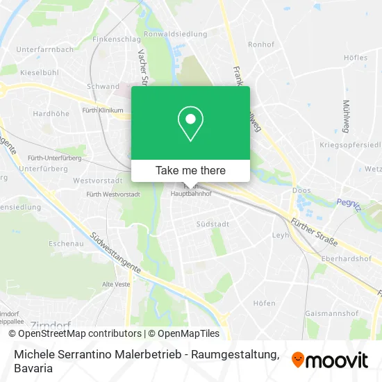 Карта Michele Serrantino Malerbetrieb - Raumgestaltung