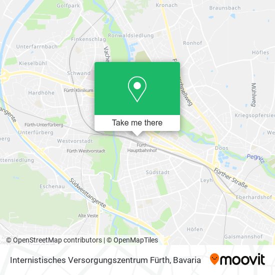 Internistisches Versorgungszentrum Fürth map