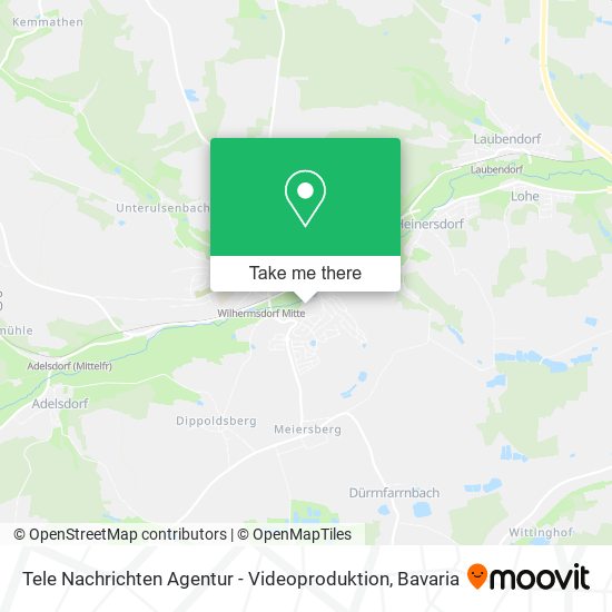 Карта Tele Nachrichten Agentur - Videoproduktion