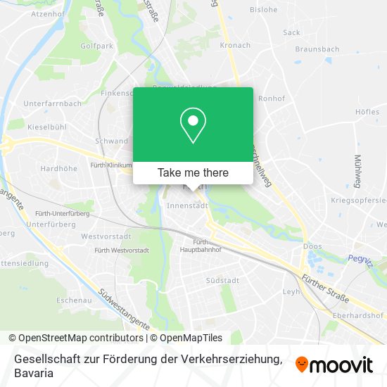 Gesellschaft zur Förderung der Verkehrserziehung map