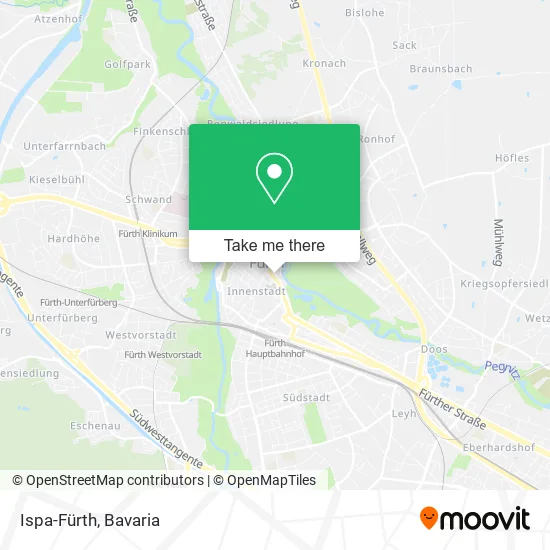 Карта Ispa-Fürth