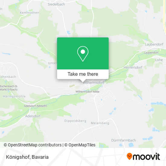 Карта Königshof