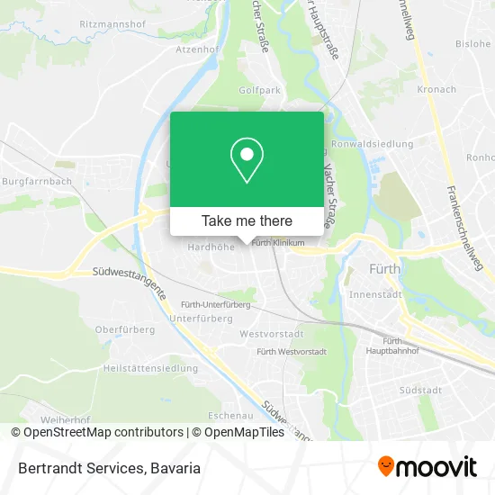 Карта Bertrandt Services