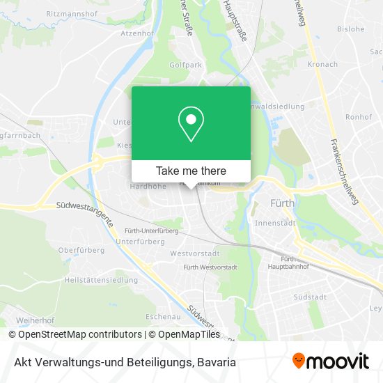 Akt Verwaltungs-und Beteiligungs map