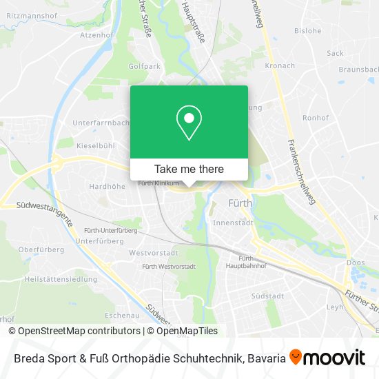 Breda Sport & Fuß Orthopädie Schuhtechnik map