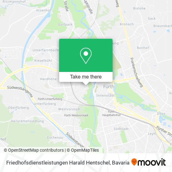 Friedhofsdienstleistungen Harald Hentschel map