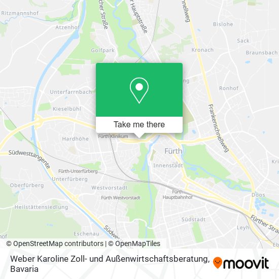 Weber Karoline Zoll- und Außenwirtschaftsberatung map