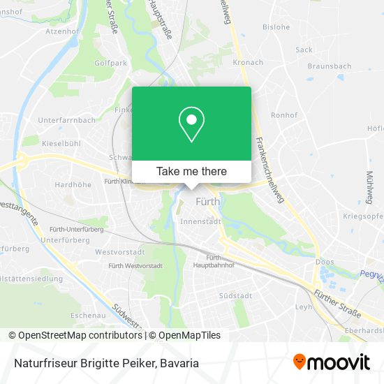 Naturfriseur Brigitte Peiker map