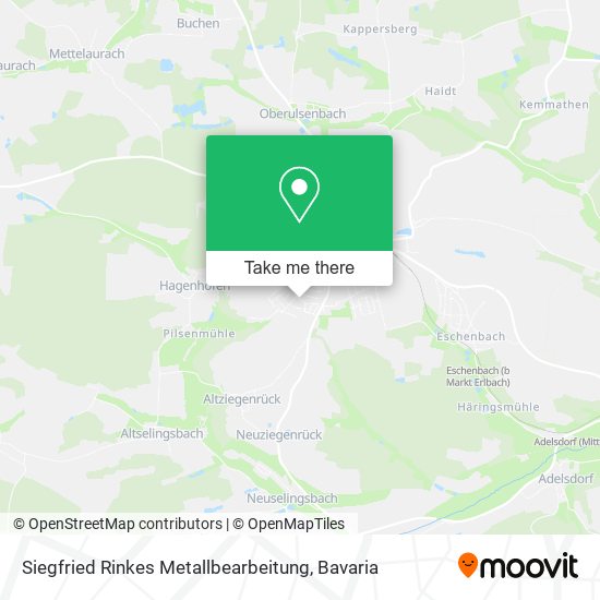 Siegfried Rinkes Metallbearbeitung map