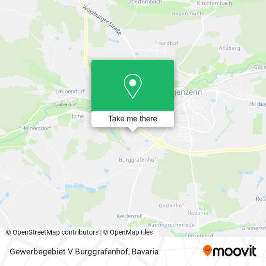 Gewerbegebiet V Burggrafenhof map