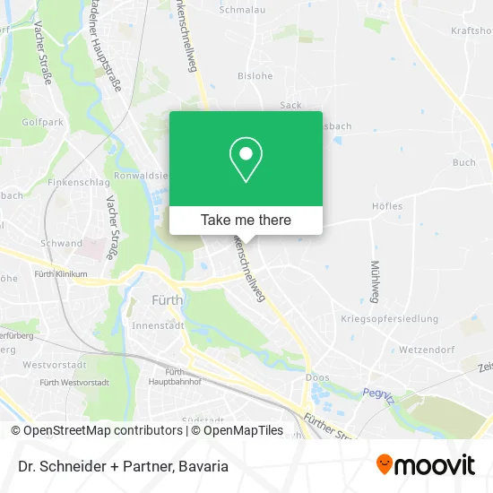 Карта Dr. Schneider + Partner