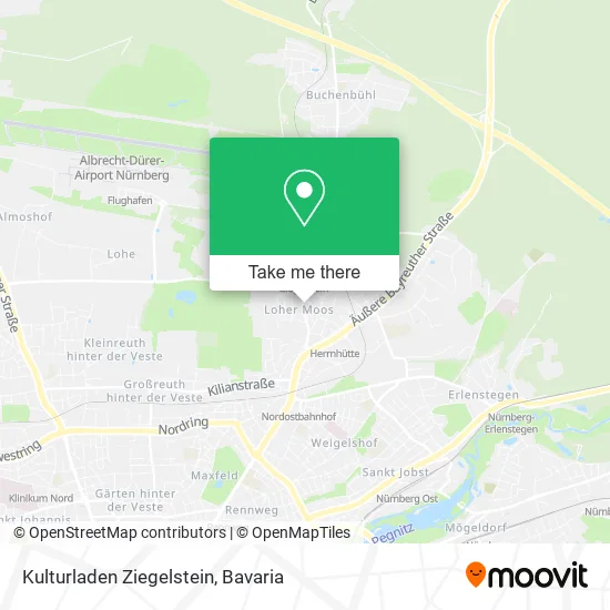 Карта Kulturladen Ziegelstein