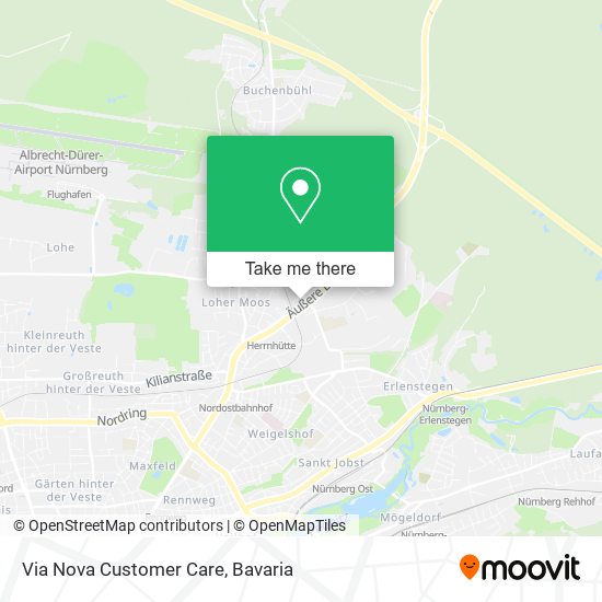 Via Nova Customer Care map