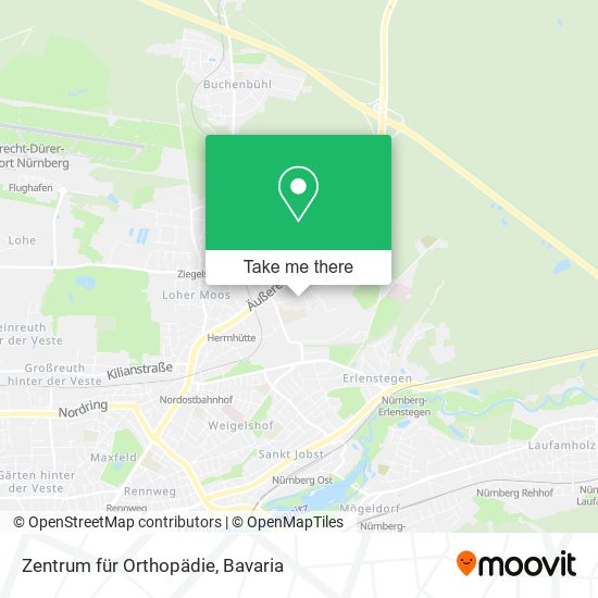 Карта Zentrum für Orthopädie