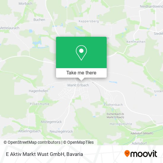 E Aktiv Markt Wust GmbH map