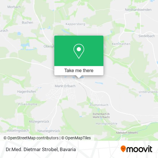 Dr.Med. Dietmar Strobel map