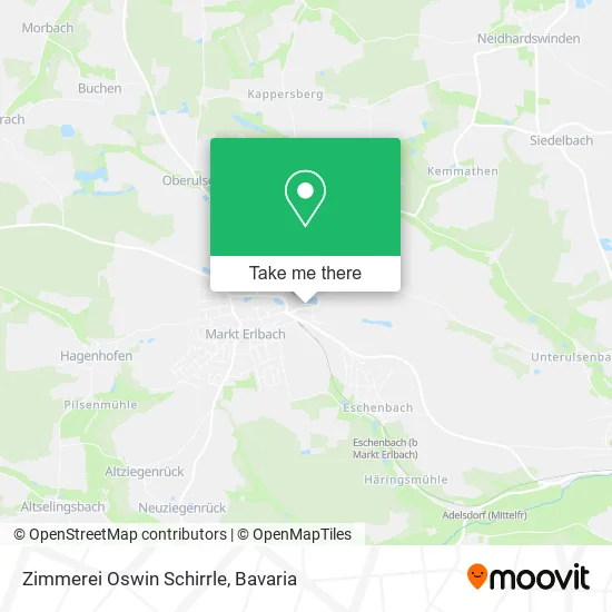 Карта Zimmerei Oswin Schirrle