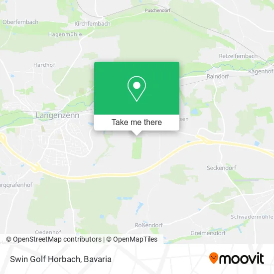Карта Swin Golf Horbach